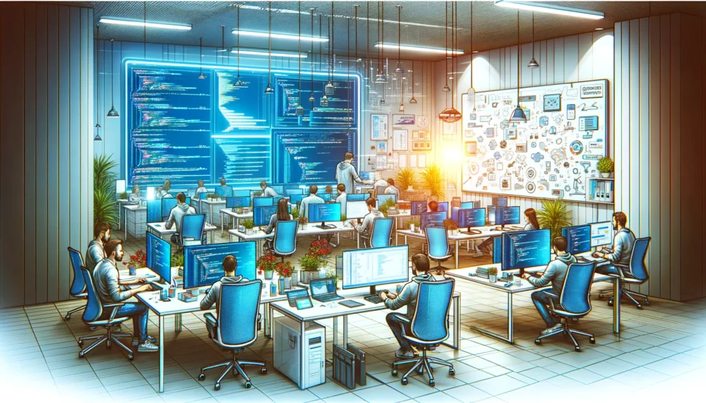 Software Development illustration image